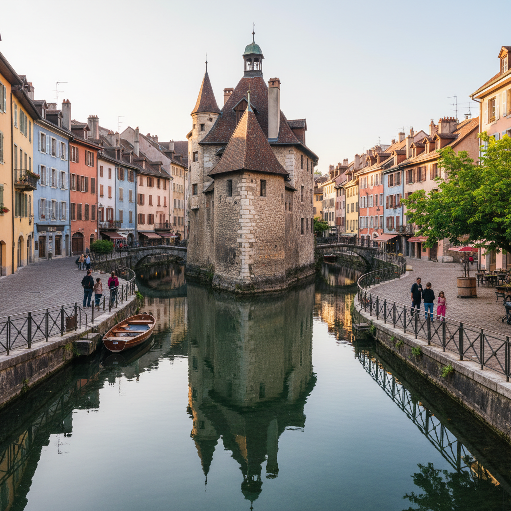 Visiter Annecy en famille : vieille ville, lac et marché
