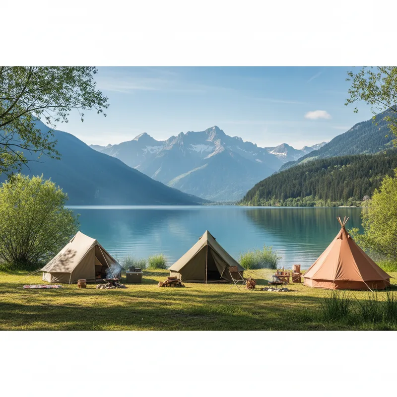 Camping autour du lac d'Annecy : les meilleurs emplacements par rive