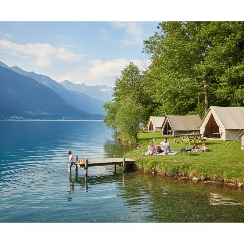 Camping au bord du lac d'Annecy : bien choisir son emplacement